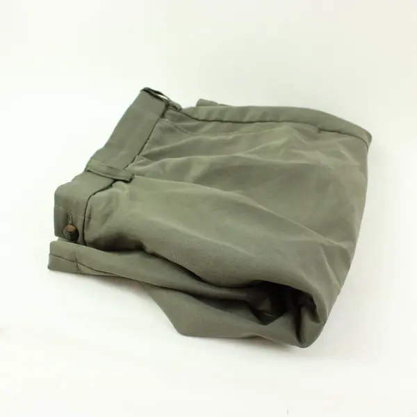Haggar Men's Pleated Shorts Army Green Waist 40