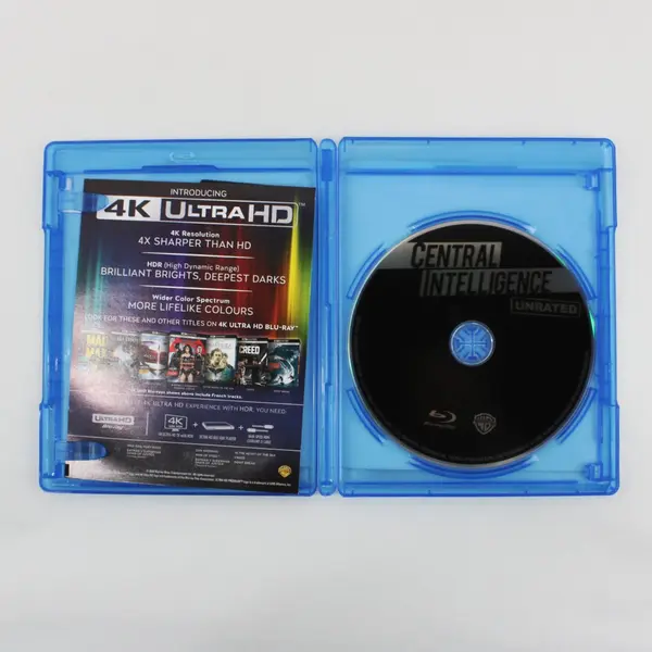 Central Intelligence Blu-ray 2016 Kevin Hart Dwayne Johnson Action Comedy