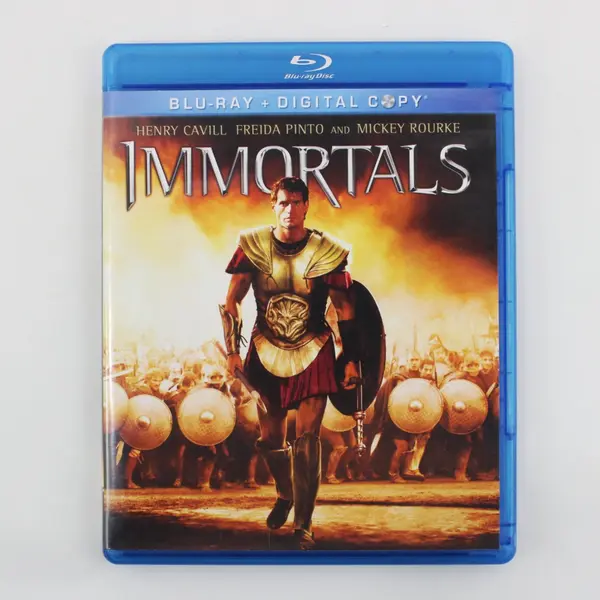 Immortals Blu-ray 2011 Henry Cavill Mickey Rourke Fantasy Action