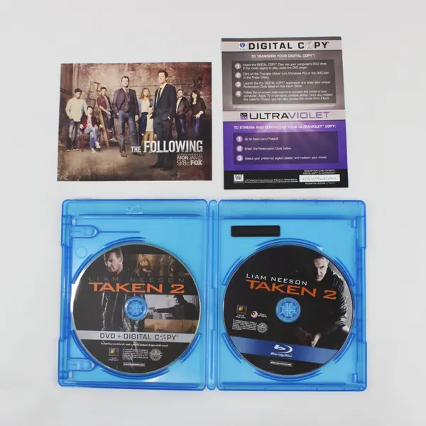 Taken 2 Unrated Cut 2012 Blu-ray Liam Neeson Movie