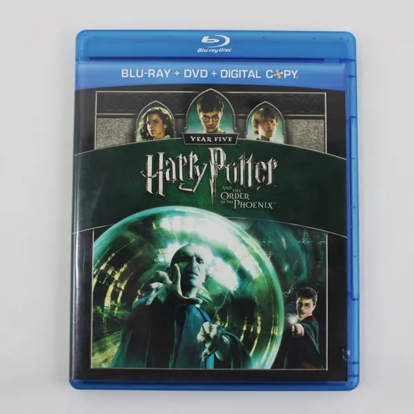 Harry Potter Order of the Phoenix Blu-ray DVD 2-Disc Movie Set F0386