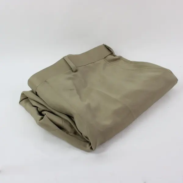 Stafford Men's Beige Classic Fit Dress Pants Size 40x29