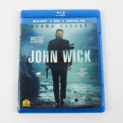 John Wick Blu-ray DVD Movie Keanu Reeves Action Thriller Film