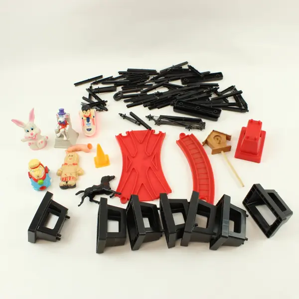1960 Vintage Child Guidance Railroad Toy Plastic Vinyl