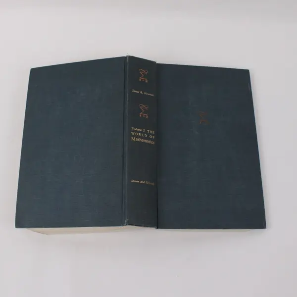 VTG The World of Mathematics 1956 4-Vol HC Set Anthology Compiled James Newman