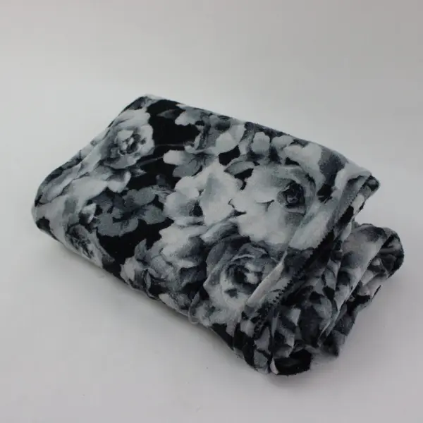 Forever 21 Women's Large Gray Rose Print Leggings FLAWED