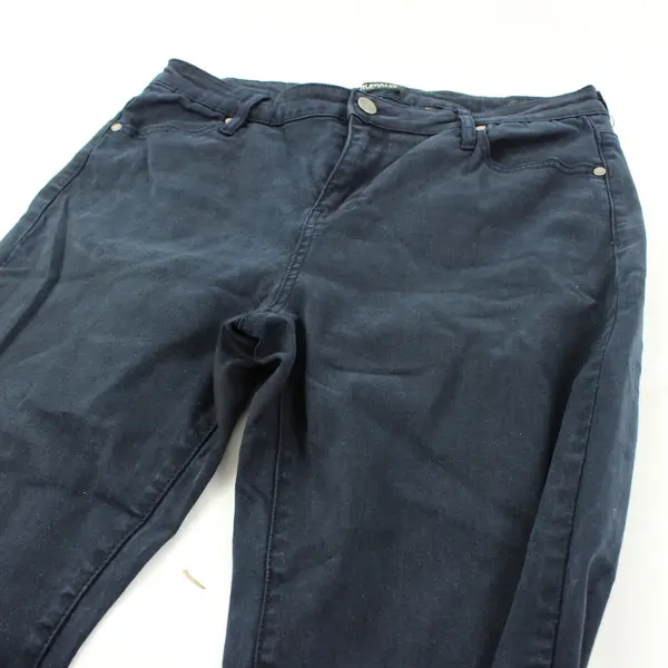 Buffalo David Bitton Women's Navy Mid-Rise Skinny Jeans Size 12/32