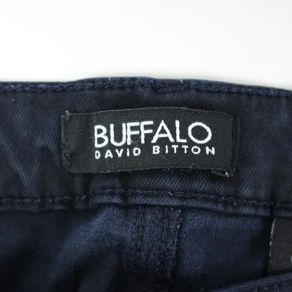 Buffalo David Bitton Women's Navy Mid-Rise Skinny Jeans Size 12/32