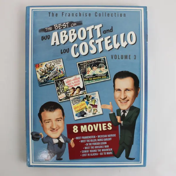 The Best of Bud Abbott & Lou Costello Volume 3 DVD Comedy Collection