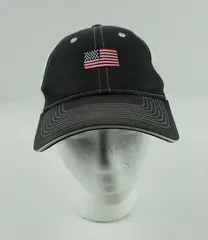 Ahead Extreme Baseball Cap Black USA Flag Extreme Fit 