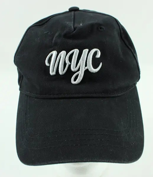 Target Black NYC Embroidered Baseball Cap Adjustable One Size