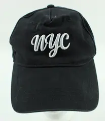 Target Black NYC Embroidered Baseball Cap Adjustable One Size
