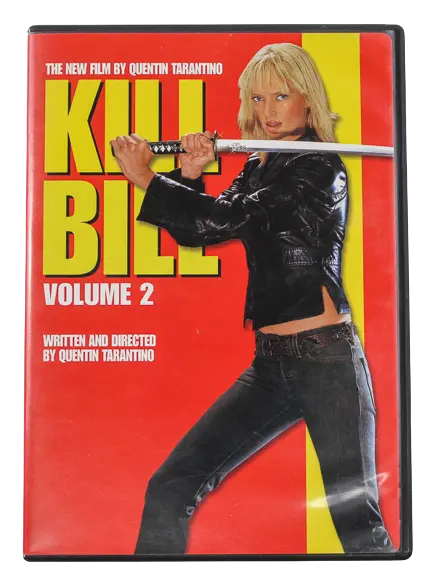 Kill Bill Volume 2 DVD Quentin Tarantino Uma Thurman Rated R
