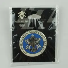 Aminco International 2002 Salt Lake City Winter Olympics Snowflake Lapel Pin