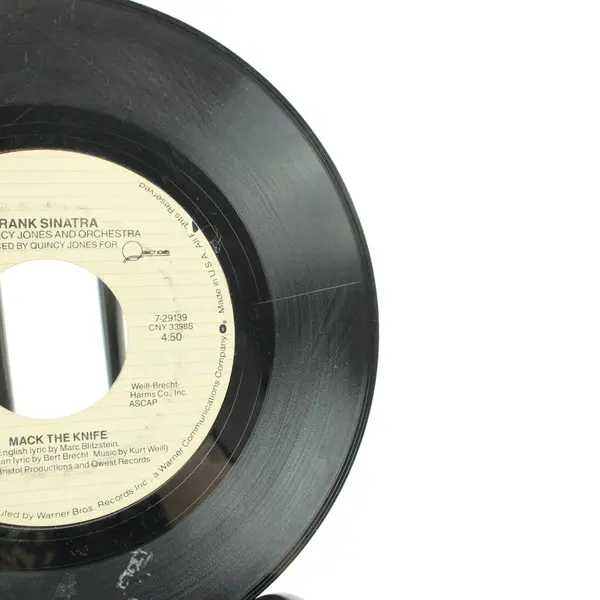 Frank Sinatra Mack the Knife / It's All Right With Me Qwest Records 7" Vinyl