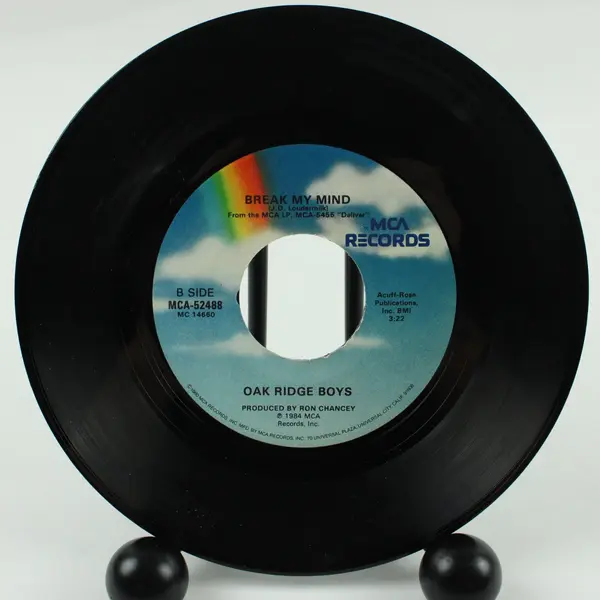 The Oak Ridge Boys Make My Life With You/Break My Mind 7" Vinyl Record MCA-52488