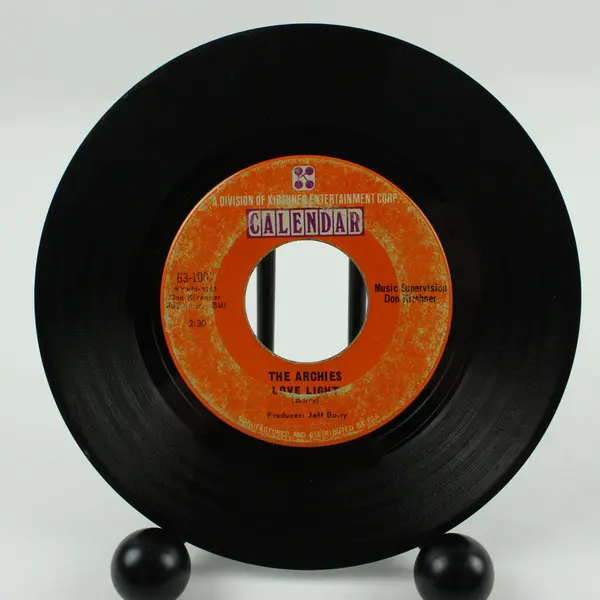 The Archies Love Light/Feelin' So Good  7" Vinyl Record Calendar