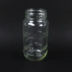 Atlas Mason Jar 40 oz Clear Glass Vintage No Lid