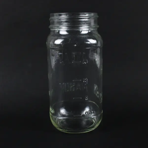 Atlas Mason Jar 40 oz Clear Glass Vintage No Lid