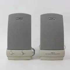 Philips MMS130 Multimedia Computer Speakers Stereo System