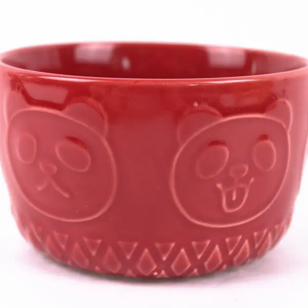 Hekobag Red Panda Red Ceramic Coffee Mug 