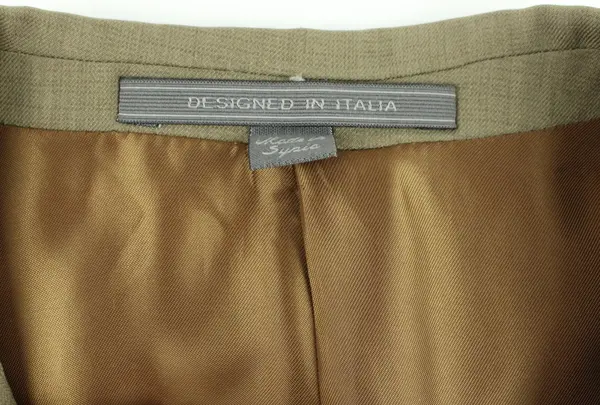 Angelo Rossi Le Collezioni Men's Tan Blazer 42S Button Front