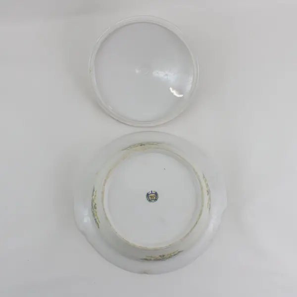 Imperial China Japan Floral Gold Covered Vegetable Bowl