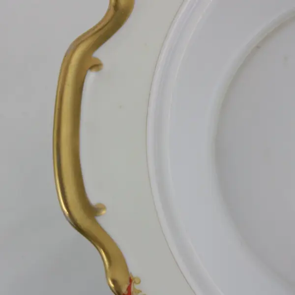 Imperial China Japan Floral Gold Covered Vegetable Bowl