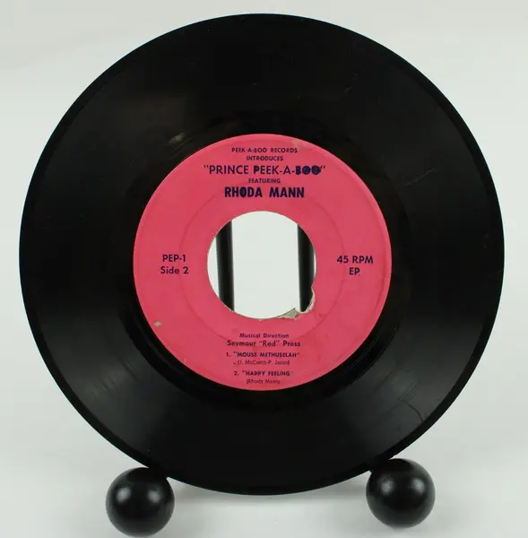 Rhoda Mann Prince Peek-A-Boo 7" Vinyl Record