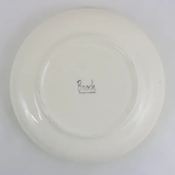 Brock California Farmhouse Yellow Round Salad Bowl 9 Inch