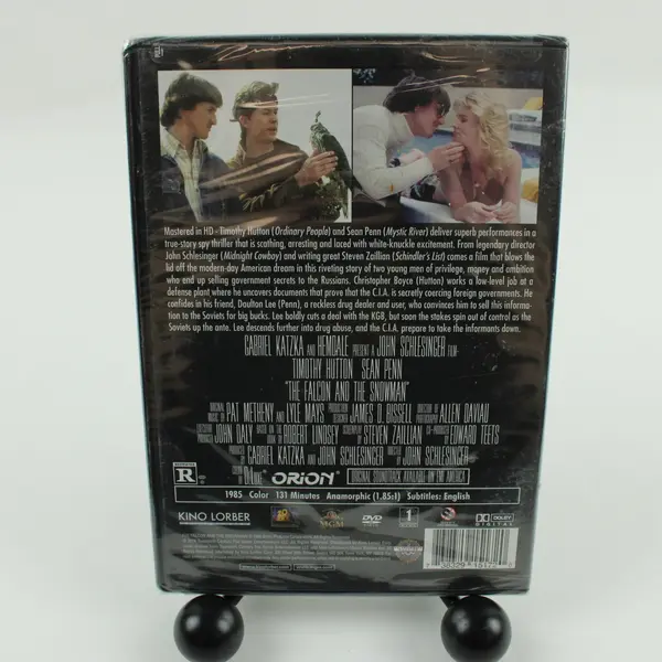The Falcon and the Snowman DVD 1985 Timothy Hutton Sean Penn Sealed