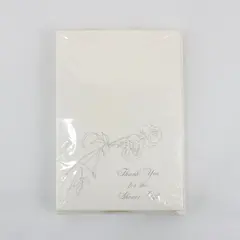 Floral Thank You for the Shower Gift Note Cards Stationery Sealed New