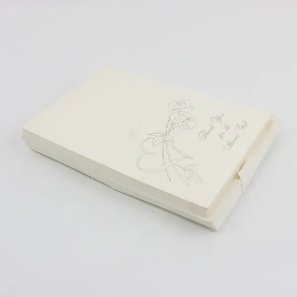 Floral Thank You for the Shower Gift Note Cards Stationery Sealed New
