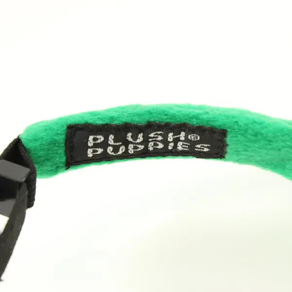 Plush Puppies Dog Antlers Headband Green Adjustable Strap Costume