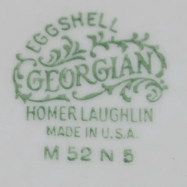 4 Homer Laughlin Georgian Countess Floral Bread Dessert Plates