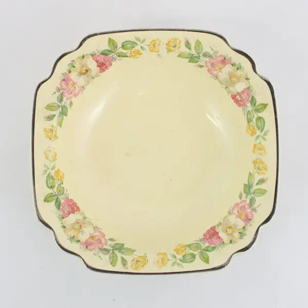 Homer Laughlin Esther Square Fruit Bowls Set of 4 1930s