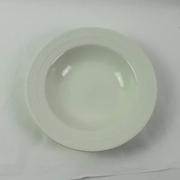 Block Gala Set of 3 Large Rim Soup Bowls 9-1/8"