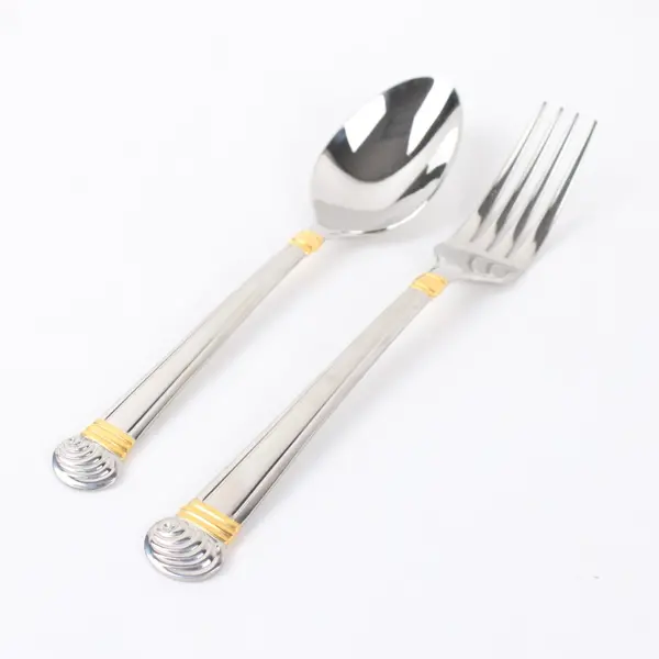 Reed & Barton 18/8 Stainless Fork & Spoon Pair Made in Korea