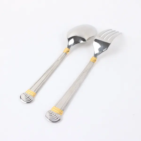 Reed & Barton 18/8 Stainless Fork & Spoon Pair Made in Korea