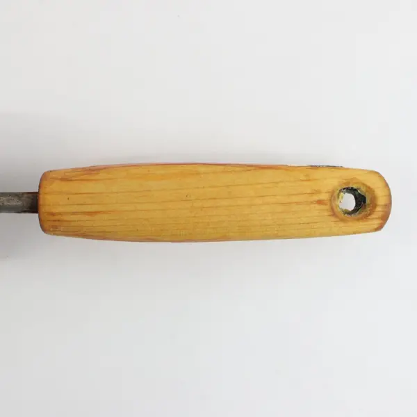 Vintage Wooden Rolling Pin 17 Inch Turned Handles Baking Tool