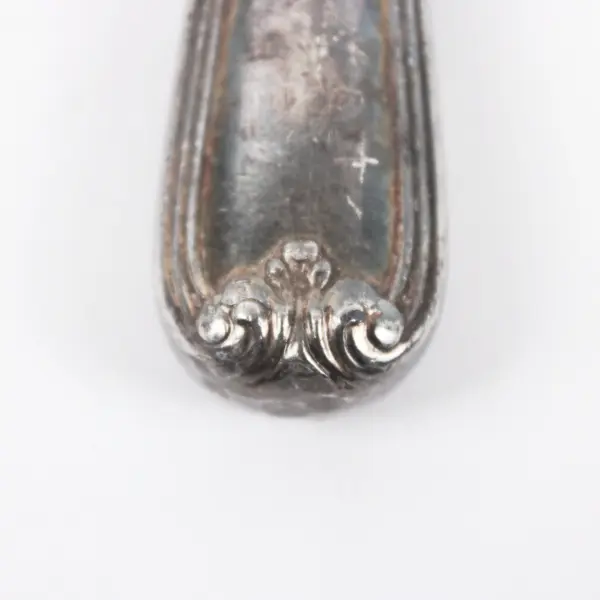 Gorham Heritage Silverplate Cake Knife with Replaced Stainless Steel Blade 