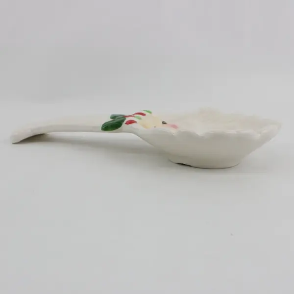 2018 Home for the Holidays Santa Face Spoon Rest Christmas Kitchen Decor