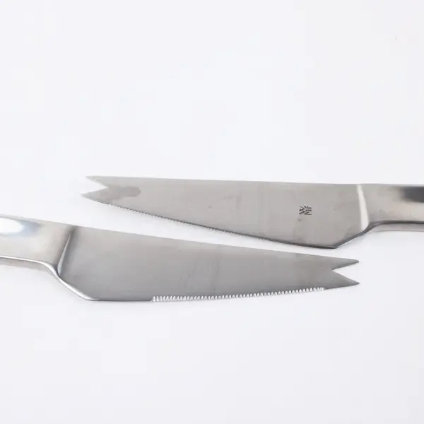 WMF Stainless Steel Serving Knives Pair 9.25 Inch