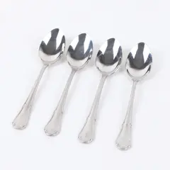 Wello 4.5 in Stainless Steel Teaspoons Set of 4