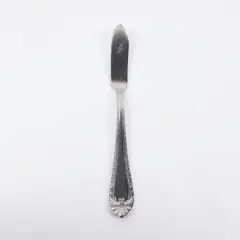 Reed & Barton Stainless Steel Butter Knife 6.5 Inch Decorative Handle