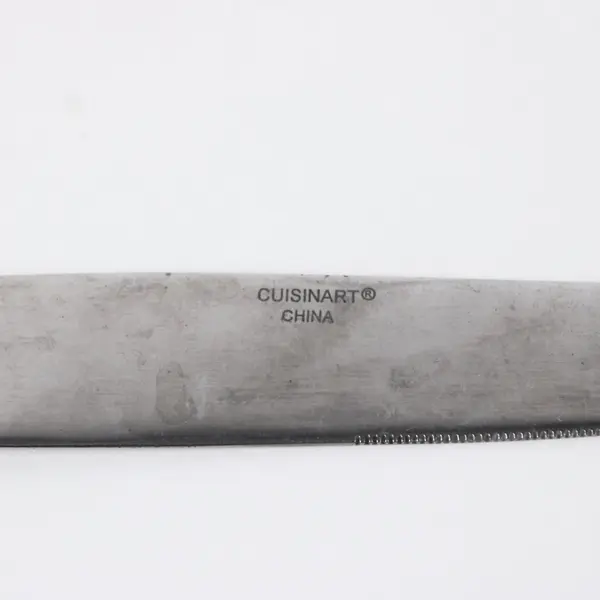 Cuisinart China Stainless Steel Dinner Knife 9.5 Inch Decorative Handle