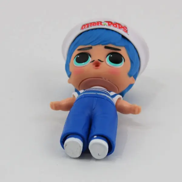 Otter Pops Blue-Haired Sailor Doll 4 Inch Figure