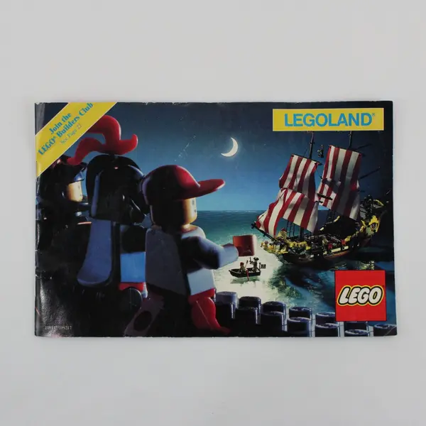 Vintage LEGO 1989 LEGOLAND Catalog Pirate Cover Promotional Booklet