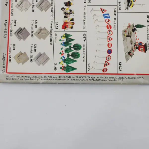 Vintage LEGO 1989 LEGOLAND Catalog Pirate Cover Promotional Booklet