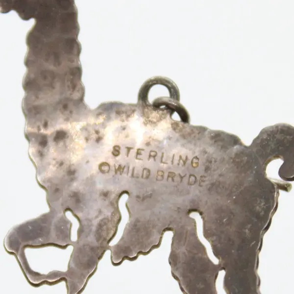 Wild Bryde Sterling Silver Llama Dangle Earrings Silhouettes
